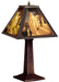 Meyda Tiffany - 19899 - Two Light Accent Lamp - Maxfield Parrish - Antique