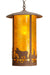 Meyda Tiffany - 28792 - One Light Pendant - Fulton - Red Rust