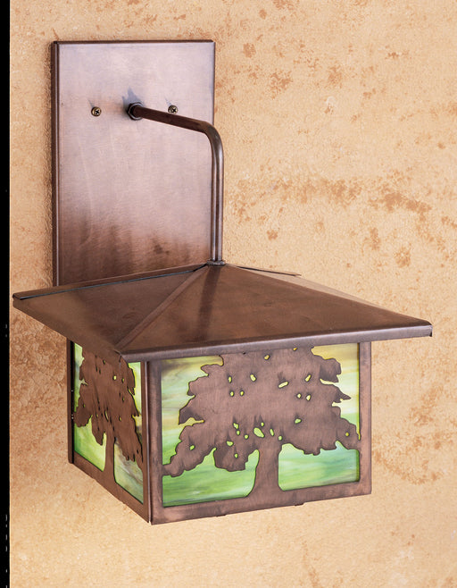 Meyda Tiffany - 29547 - One Light Wall Sconce - Oak Tree - Antique Copper