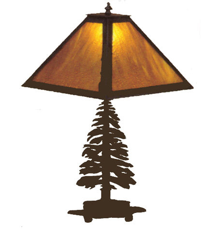 Meyda Tiffany - 29572 - Table Lamp - Tall Pine - Antique Copper