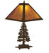 Meyda Tiffany - 29572 - Table Lamp - Tall Pine - Antique Copper