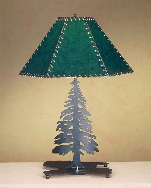 Meyda Tiffany - 38884 - One Light Table Lamp - Tall Pines - Earth