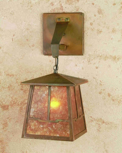 Meyda Tiffany - 47748 - One Light Wall Sconce - Bungalow - Rust,Custom
