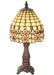 Meyda Tiffany - 49190 - One Light Table Base - Victorian Flourish - Antique