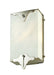 Meyda Tiffany - 51027 - Two Light Wall Sconce - Winterfrost - Polished Stainless Steel