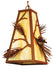Meyda Tiffany - 67717 - One Light Mini Pendant - Lone Pine - Rust