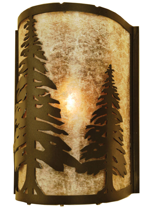 Meyda Tiffany - 68169 - One Light Wall Sconce - Tall Pines - Antique Copper