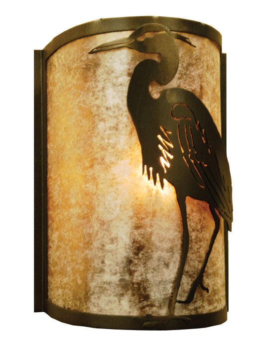Meyda Tiffany - 68185 - One Light Wall Sconce - Heron - Antique Copper