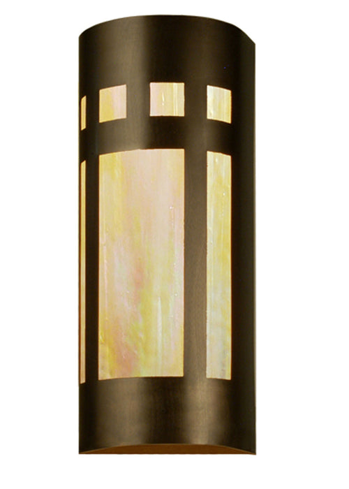 Meyda Tiffany - 71352 - Two Light Wall Sconce - Sutter - Craftsman Brown
