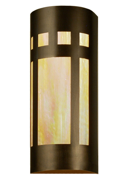 Meyda Tiffany - 71352 - Two Light Wall Sconce - Sutter - Craftsman Brown