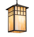 Meyda Tiffany - 72077 - One Light Pendant - Watchtower - Craftsman Brown