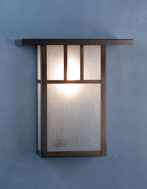 Meyda Tiffany - 72327 - One Light Wall Sconce - Hyde Park - Craftsman Brown