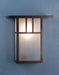 Meyda Tiffany - 72327 - One Light Wall Sconce - Hyde Park - Craftsman Brown