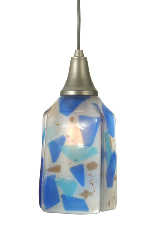 Meyda Tiffany - 73264 - One Light Mini Pendant - Metro Fusion - Nickel