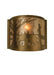 Meyda Tiffany - 73308 - One Light Wall Sconce - Bear At Lake - Antique Copper