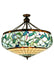 Meyda Tiffany - 73637 - Six Light Inverted Pendant - Ivy Berry - Mahogany Bronze