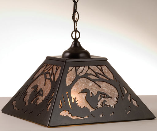 Meyda Tiffany - 73908 - Two Light Pendant - Loon - Timeless Bronze