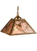 Meyda Tiffany - 76316 - Two Light Pendant - Whispering Pines - Antique Copper