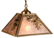 Meyda Tiffany - 76317 - Two Light Pendant - Oak Leaf & Acorn - Antique Copper
