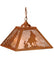 Meyda Tiffany - 76321 - Two Light Pendant - Cowboy - Rust