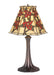 Meyda Tiffany - 81620 - One Light Accent Lamp - Oriental Peony - Beige Flame Xag