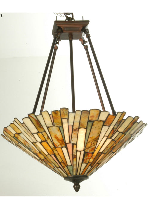 Meyda Tiffany - 82749 - Four Light Semi-Flushmount - Delta - Baj Haj