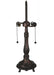 Meyda Tiffany - 98881 - Two Light Table Base Hardware - Footed Base - Mahogany Bronze