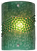 Meyda Tiffany - 98907 - One Light Wall Sconce - Metro Fusion - Green/Green Pebbles