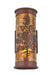 Meyda Tiffany - 99147 - Two Light Wall Sconce - Tamarack - Rust,Wrought Iron