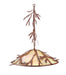 Meyda Tiffany - 99171 - Three Light Pendant - Pine Branch - Rust