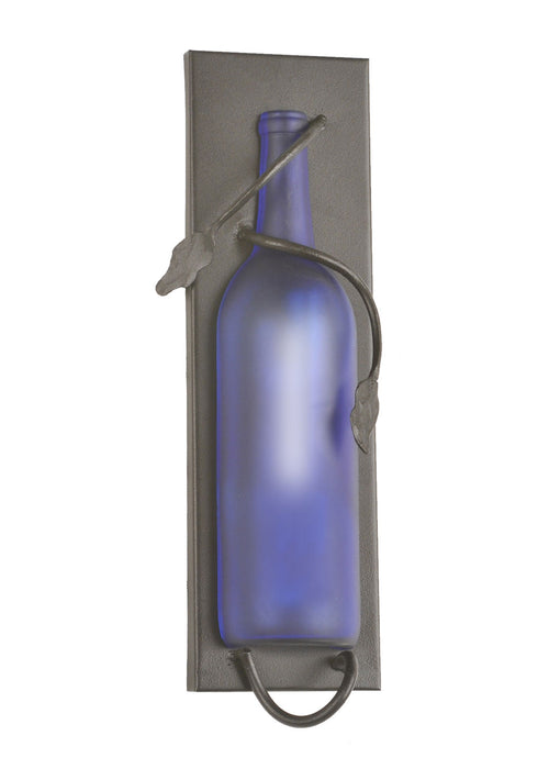 Meyda Tiffany - 99372 - One Light Wall Sconce - Tuscan Vineyard - Blue Sandblasted