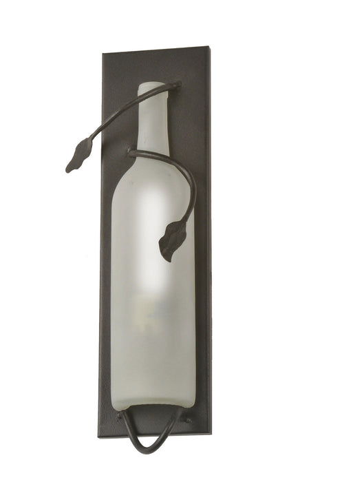 Meyda Tiffany - 99374 - One Light Wall Sconce - Tuscan Vineyard - Clear Sandblasted