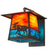 Meyda Tiffany - 99460 - One Light Wall Sconce - Stillwater - Craftsman Brown