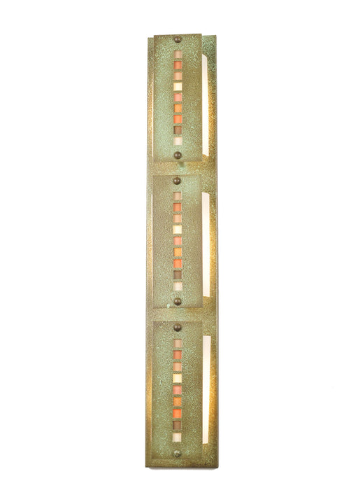 Meyda Tiffany - 99516 - Three Light Vanity - Moss Creek - Tarnished Copper