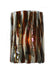 Meyda Tiffany - 99529 - One Light Wall Sconce - Metro Fusion - Amber/Beige/Smoke/Irid Clear