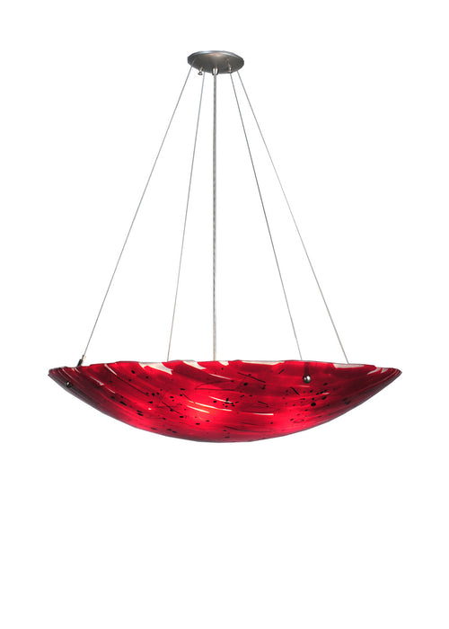 Meyda Tiffany - 99540 - Four Light Pendant - Pomodoro Caldo - Nickel