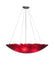 Meyda Tiffany - 99540 - Four Light Pendant - Pomodoro Caldo - Nickel