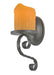 Meyda Tiffany - 99553 - One Light Wall Sconce - Carpathian - Wrought Iron