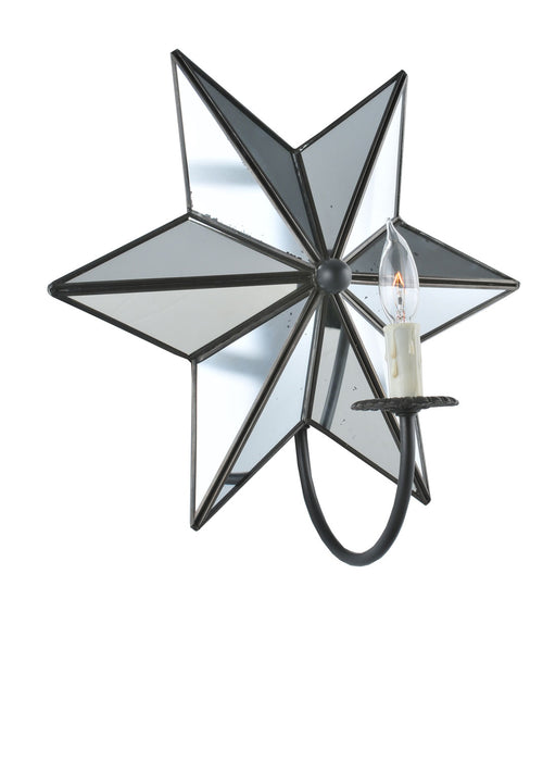 Meyda Tiffany - 99585 - One Light Wall Sconce - Mirrored Star - Antique