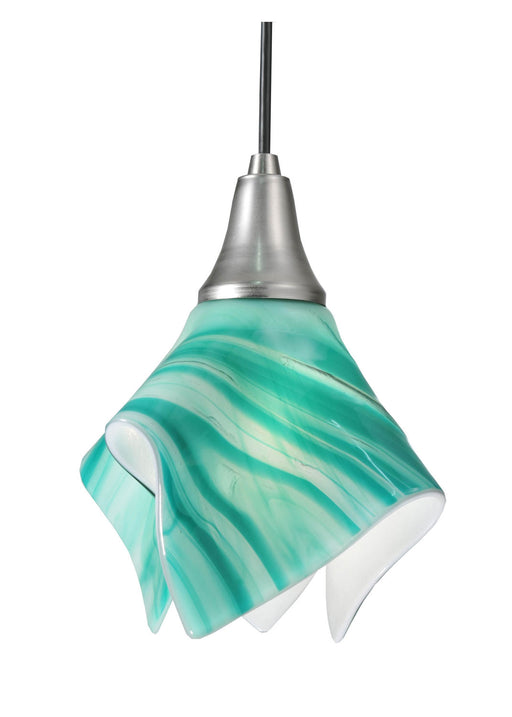 Meyda Tiffany - 99999 - One Light Mini Pendant - Metro Fusion - Nickel