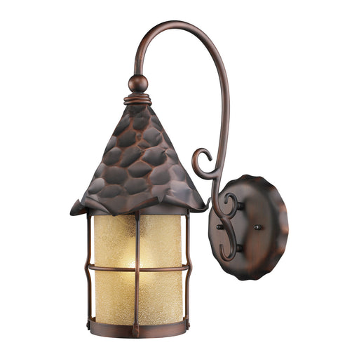 Elk Lighting - 385-AC - One Light Wall Sconce - Rustica - Antique Copper