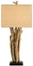 Currey and Company - 6344 - One Light Table Lamp - Driftwood - Natural/Old Iron