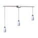 Elk Lighting - 110-3L-WH - Three Light Pendant - Milan - Satin Nickel