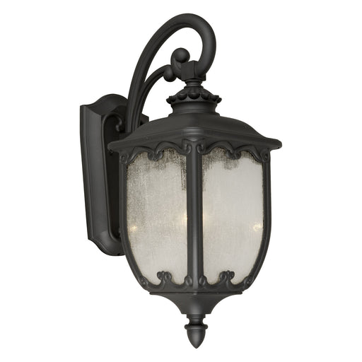 Forte - 1820-01-04 - One Light Outdoor Lantern - Black