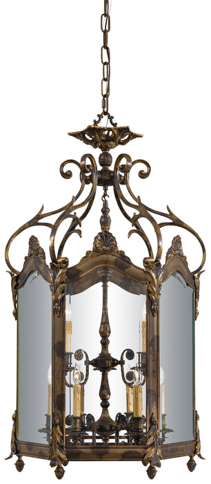 Metropolitan - N952011 - Nine Light Foyer Pendant - Metropolitan - Oxide Brass