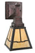 Meyda Tiffany - 107065 - One Light Wall Sconce - Valley View - Beige Craftsman
