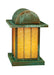 Meyda Tiffany - 47039 - One Light Pier Mount - Clinton - Vintage Copper,Verdigris
