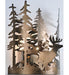 Meyda Tiffany - 49253 - One Light Wall Sconce - Deer Through The Trees - Antique Copper