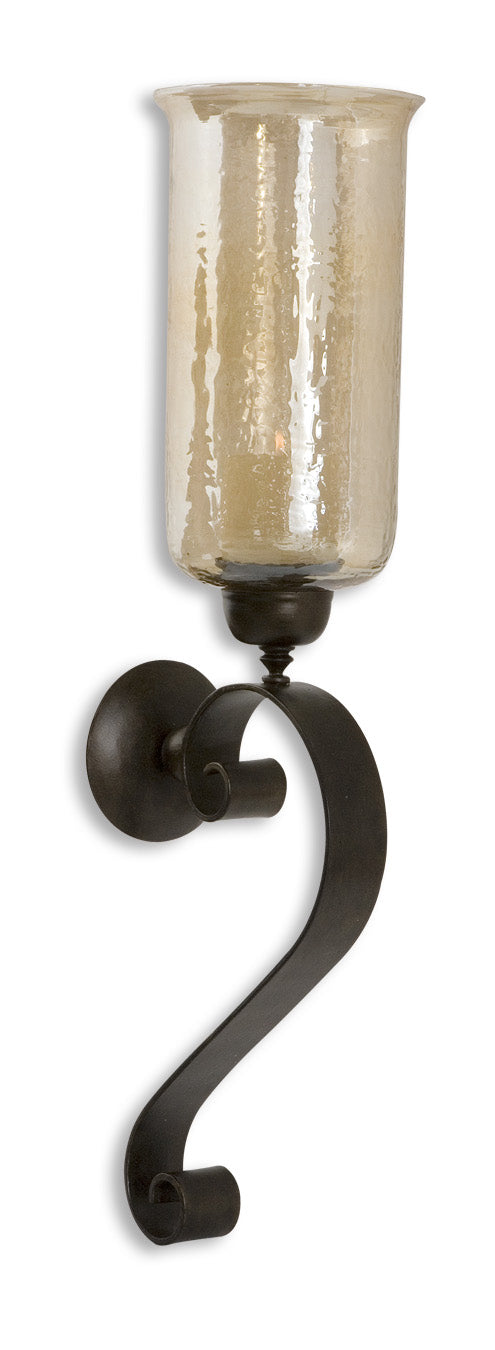 Uttermost - 19150 - Candle Wall Sconce - Joselyn - Antique Bronze
