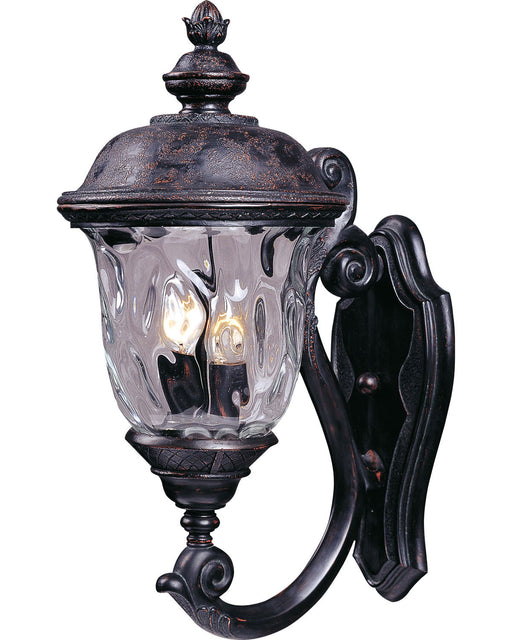 Maxim - 40423WGOB - Two Light Outdoor Wall Lantern - Carriage House VX - Oriental Bronze
